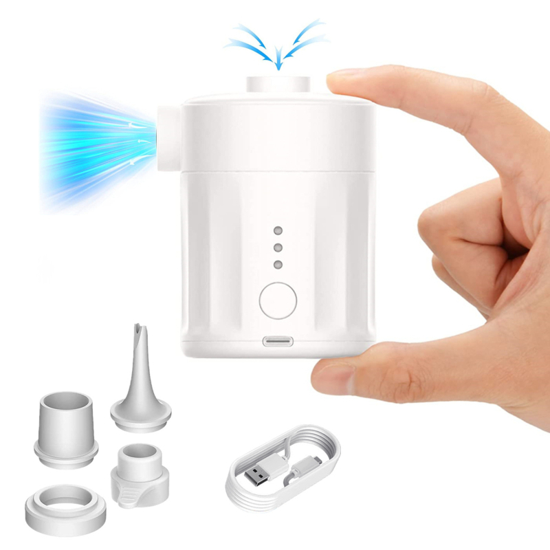 Φορητή εξωτερική αντλία αέρα δύο χρήσεων για φουσκώματα, USB τροφοδοσία, 12V, 70 L/min, 0,148 kg