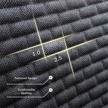 Perna de scaun auto, set din trei piese, banchetă din spate, toate sezoanele, suprafață din poliester