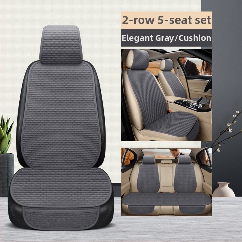 Perna de scaun auto, set din trei piese, banchetă din spate, toate sezoanele, suprafață din poliester