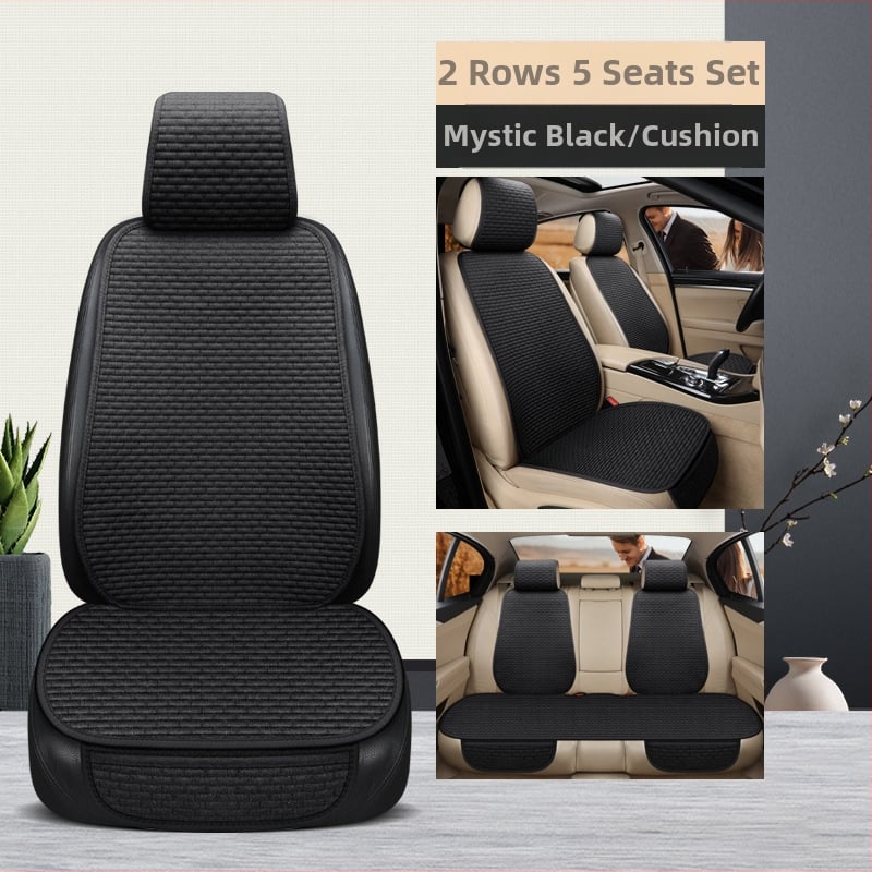 Perna de scaun auto, set din trei piese, banchetă din spate, toate sezoanele, suprafață din poliester