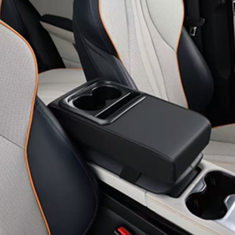 Realmas Universālais auto roku balsta paliktnis ar krūzes turētāju, ādas virsma, pielāgojams, svars 0,4 kg