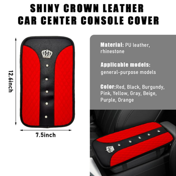 Automobiļa rokas balsta paklājs ar ādas apdari | universāla saderība, izcelsme Ķīna, zīmols Other (Materiāls: Āda; Piemērojamie modeļi: Universāls; Izcelsme: Ķīna; Zīmols: Other)