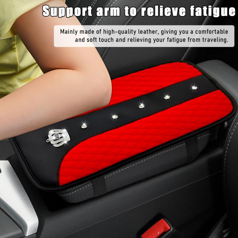 Automobiļa rokas balsta paklājs ar ādas apdari | universāla saderība, izcelsme Ķīna, zīmols Other (Materiāls: Āda; Piemērojamie modeļi: Universāls; Izcelsme: Ķīna; Zīmols: Other)