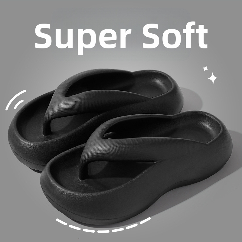 Summertaste flip-flop'ai, EVA viršus ir padas, injekciškai formuotas padas, kvėpuojančios ir atsparios vandeniui, 0,18 kg