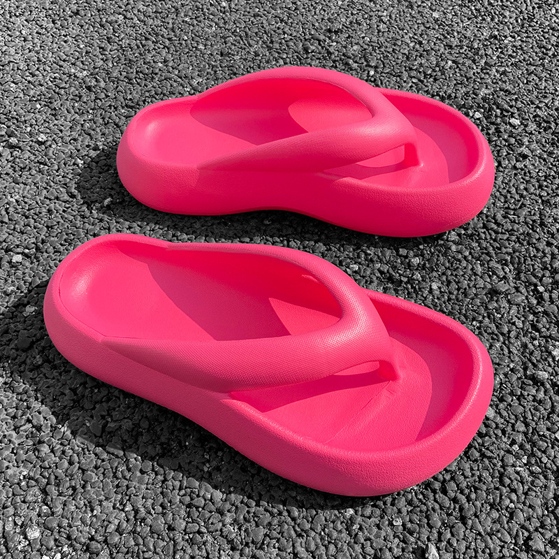 Summertaste flip-flop'ai, EVA viršus ir padas, injekciškai formuotas padas, kvėpuojančios ir atsparios vandeniui, 0,18 kg