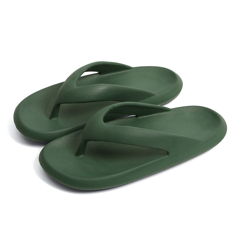 Summertaste flip-flop'ai, EVA viršus ir padas, injekciškai formuotas padas, kvėpuojančios ir atsparios vandeniui, 0,18 kg