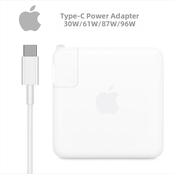 PD įkroviklis Apple nešiojamiems kompiuteriams, Remember ouqi, USB-C Power Delivery, galios pasirinkimai 30W/61W/87W/67W/70W/96W/140W, OEM gamyba