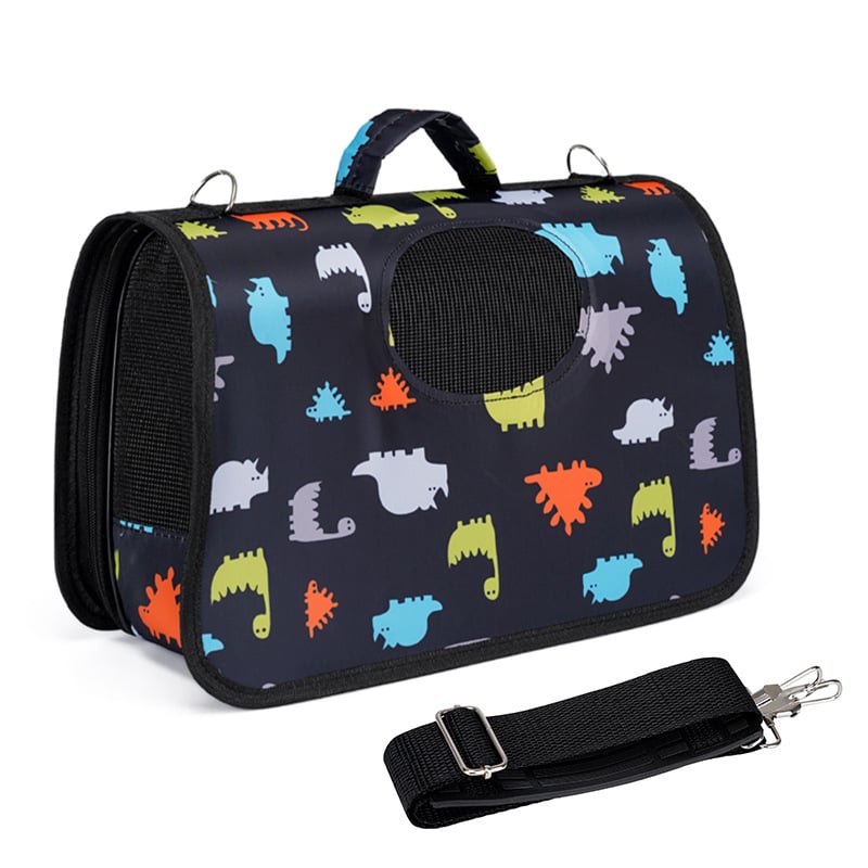 Τσάντα για κατοικίδια (σκύλους και γάτες) με ζωικό μοτίβο, crossbody τσάντα για εξόδους, φορητή τσάντα χειρός για κατοικίδια