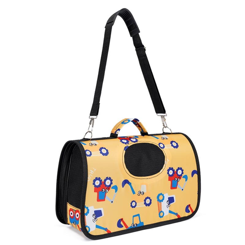 Τσάντα για κατοικίδια (σκύλους και γάτες) με ζωικό μοτίβο, crossbody τσάντα για εξόδους, φορητή τσάντα χειρός για κατοικίδια