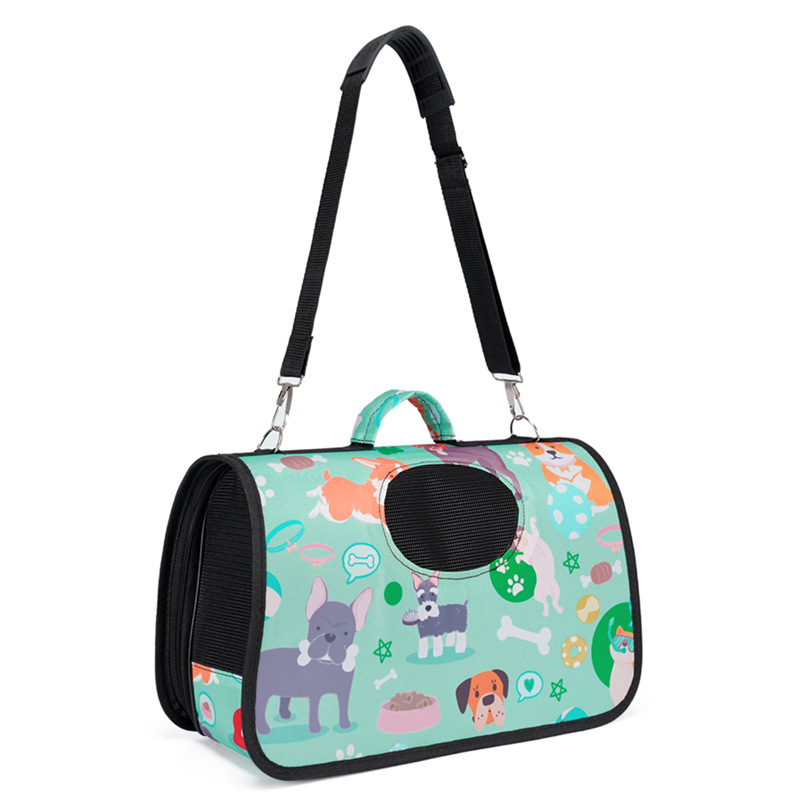 Τσάντα για κατοικίδια (σκύλους και γάτες) με ζωικό μοτίβο, crossbody τσάντα για εξόδους, φορητή τσάντα χειρός για κατοικίδια