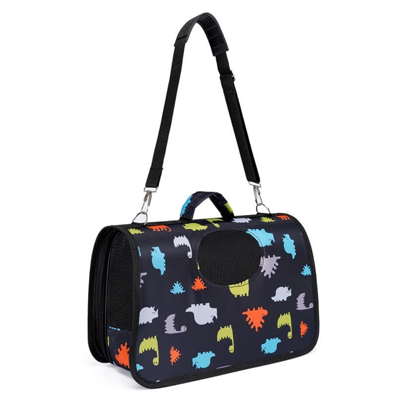 Τσάντα για κατοικίδια (σκύλους και γάτες) με ζωικό μοτίβο, crossbody τσάντα για εξόδους, φορητή τσάντα χειρός για κατοικίδια