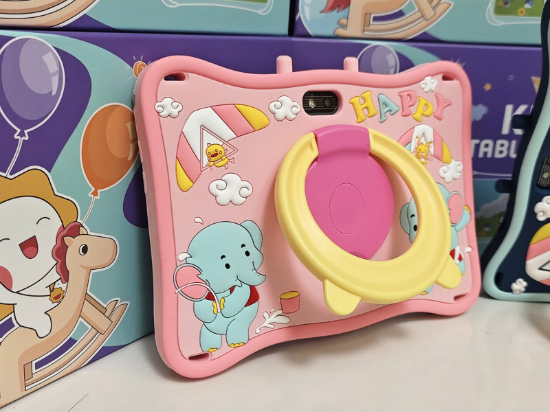 Bērnu planšetdators ar IPS ekrānu, Android OS, MTK četrkodolu procesors 1,5 GHz, 8 GB flash atmiņa, Wi‑Fi