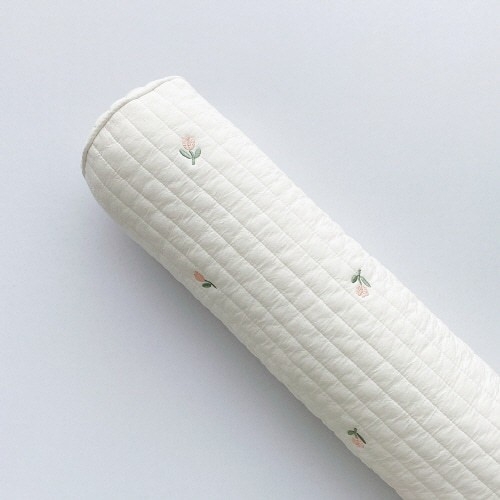 Újszülött pamut huzatú párna, PP gyapot töltet, hímzett varrás, skandináv stílus