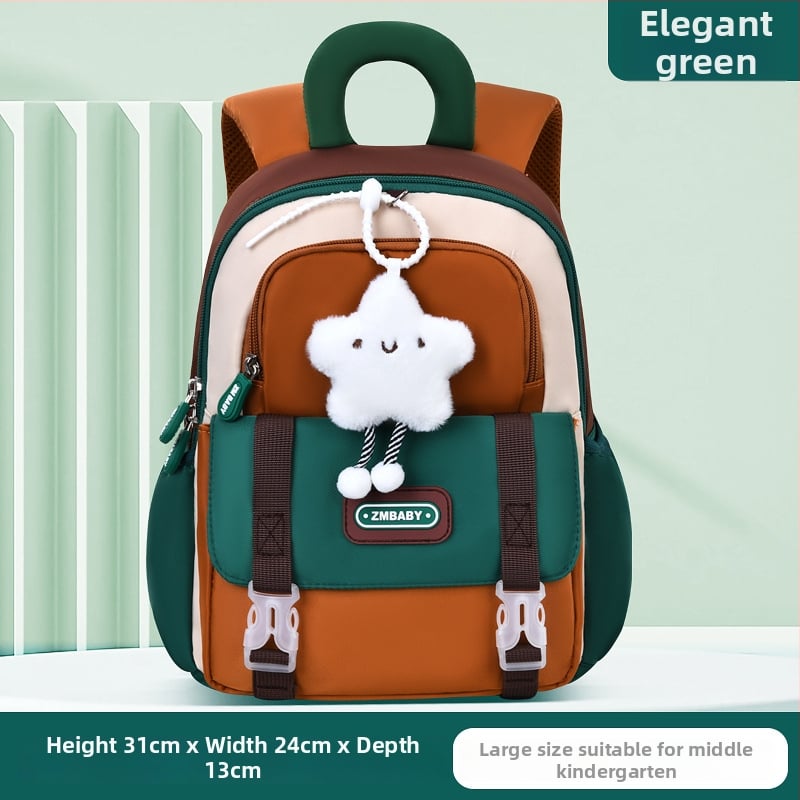 Ghiozdan pentru copii de grădiniță – poliester, respirabil, reducerea încărcăturii, protecție a coloanei vertebrale, bretele cu pernă de aer