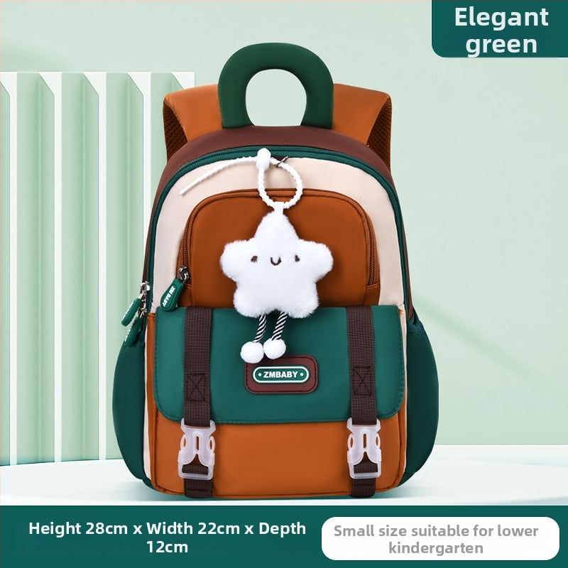 Ghiozdan pentru copii de grădiniță – poliester, respirabil, reducerea încărcăturii, protecție a coloanei vertebrale, bretele cu pernă de aer