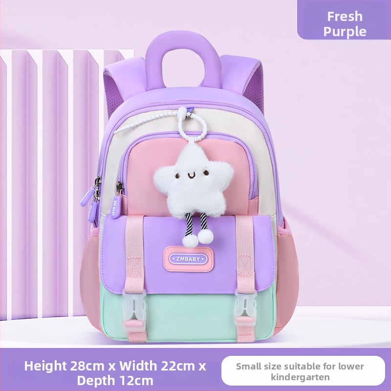 Ghiozdan pentru copii de grădiniță – poliester, respirabil, reducerea încărcăturii, protecție a coloanei vertebrale, bretele cu pernă de aer