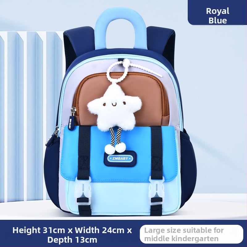 Ghiozdan pentru copii de grădiniță – poliester, respirabil, reducerea încărcăturii, protecție a coloanei vertebrale, bretele cu pernă de aer