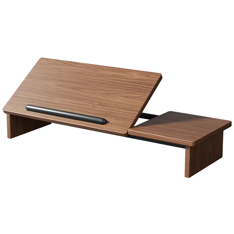 Suport reglabil pentru laptop și tabletă – suport de birou din lemn, model 2326298442773922304