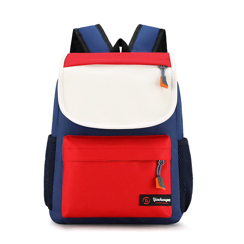 Darželio vaiko kuprinė su teksto spauda, nailonas, kvėpuojanti, atspari vandeniui, anti-theft, petnešos su oro pagalve