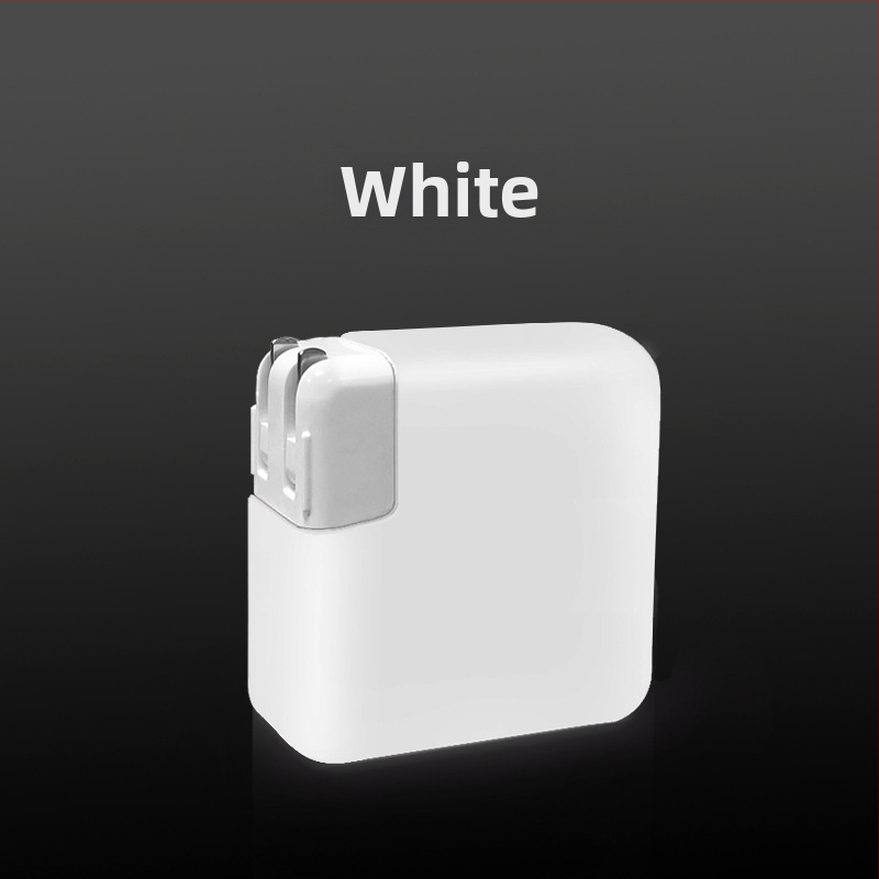 Siliconinis apsauginis korpusas MacBook įkroviklio adapteriui, suderinamas su MacBook Pro/Air (60/61/67W, 40/75W, 30/35W)