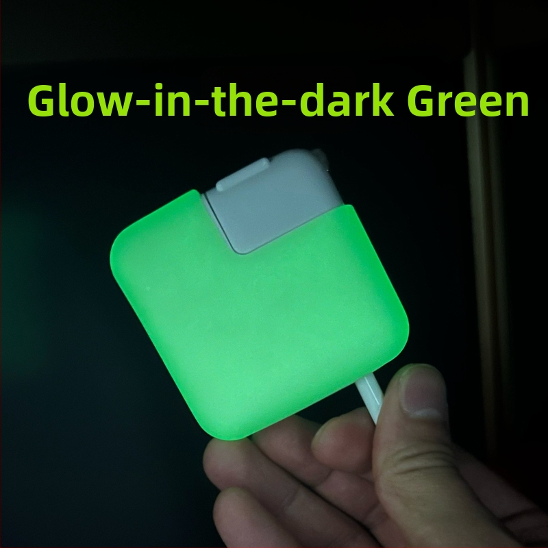 Siliconinis apsauginis korpusas MacBook įkroviklio adapteriui, suderinamas su MacBook Pro/Air (60/61/67W, 40/75W, 30/35W)