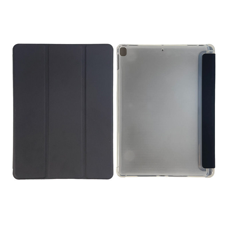 Átlátszó szilikon védőtok iPad 11 hüvelykeshez, teljes fedés, tollhely, védelem kopás és ütés ellen, nyommentes