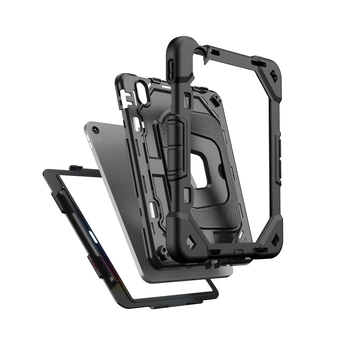 Husa din silicon pentru iPad cu slot pentru stilou – compatibilă cu iPad 10. generație (2022) și 11. generație (2025) • model IP, stil business • fabricație prin presare la cald • compatibilă Apple • personalizare supportsată