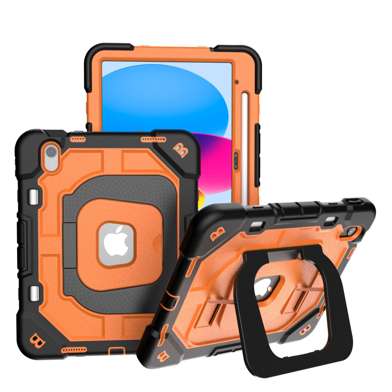 Husa din silicon pentru iPad cu slot pentru stilou – compatibilă cu iPad 10. generație (2022) și 11. generație (2025) • model IP, stil business • fabricație prin presare la cald • compatibilă Apple • personalizare supportsată