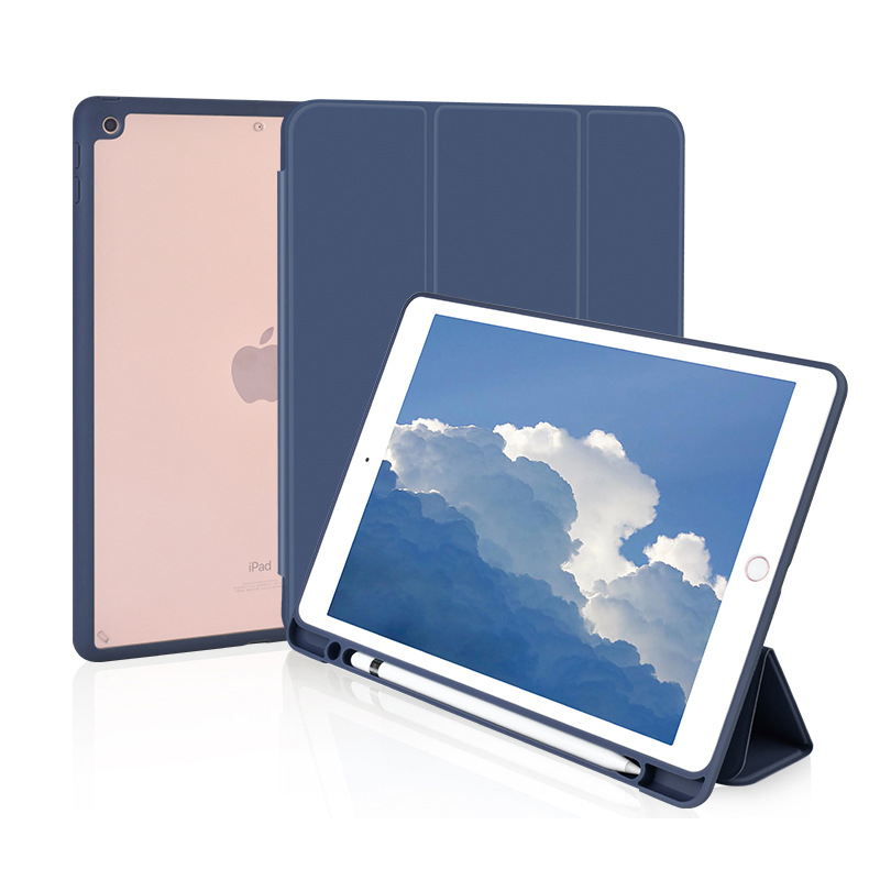 Prozirni zaštitni kućište za iPad Pro 10.5/10.2, s pretincem za olovku, potpuno zaštita od pada