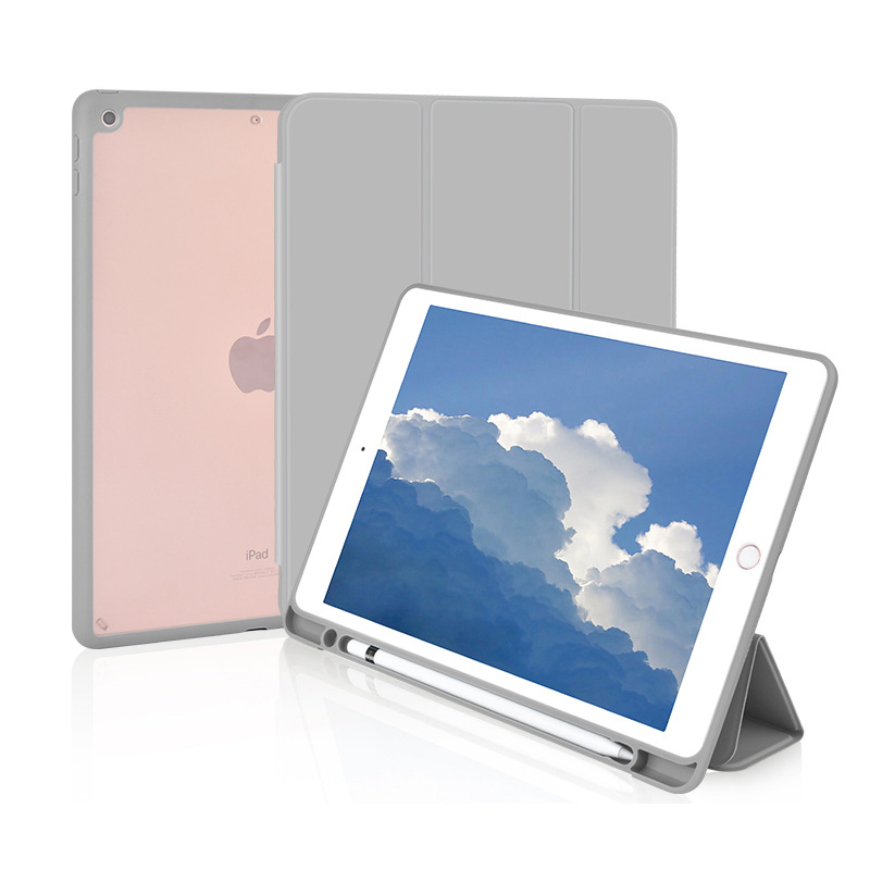 Prozirni zaštitni kućište za iPad Pro 10.5/10.2, s pretincem za olovku, potpuno zaštita od pada