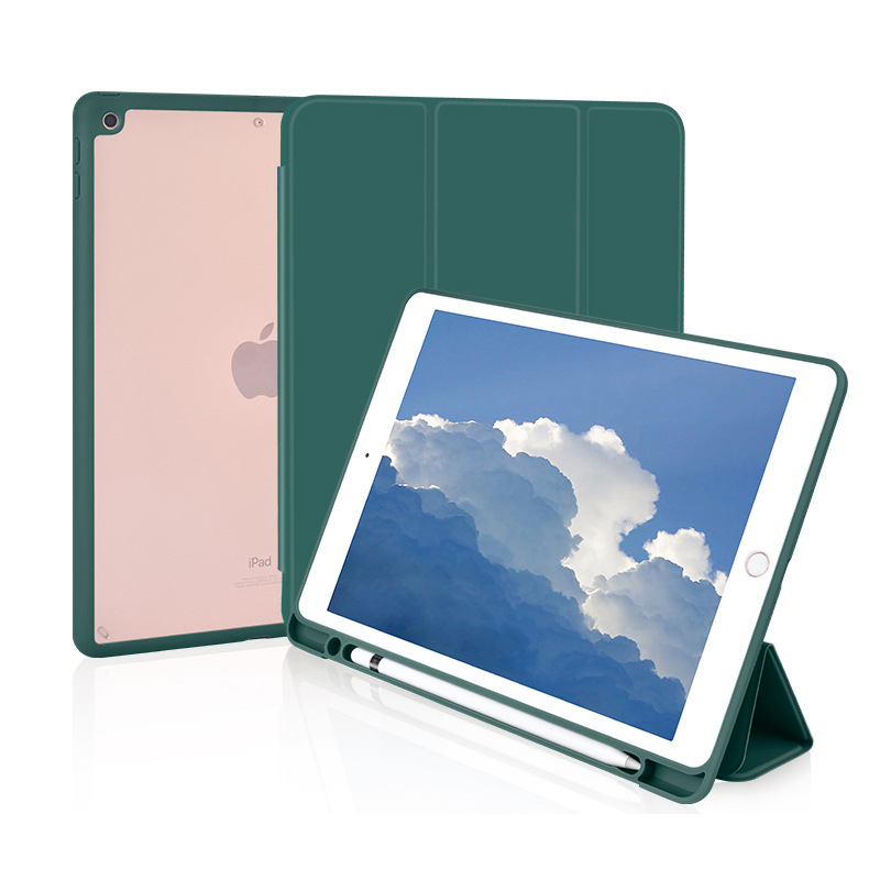 Prozirni zaštitni kućište za iPad Pro 10.5/10.2, s pretincem za olovku, potpuno zaštita od pada