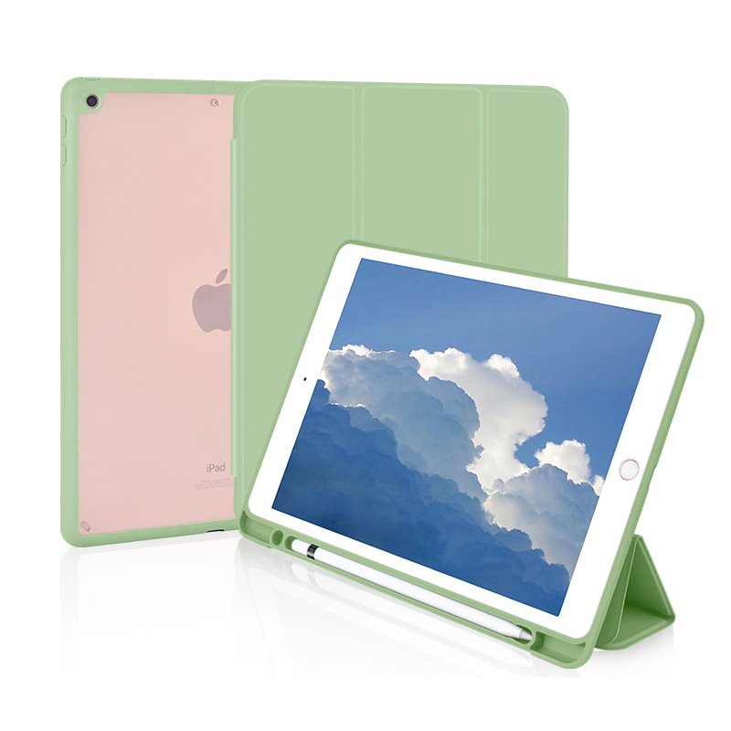 Prozirni zaštitni kućište za iPad Pro 10.5/10.2, s pretincem za olovku, potpuno zaštita od pada