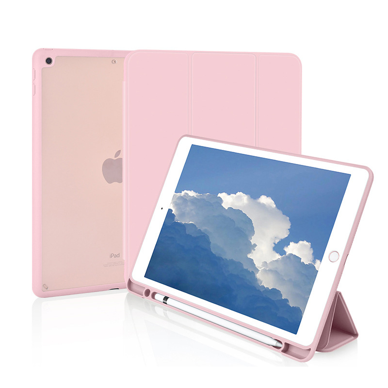 Prozirni zaštitni kućište za iPad Pro 10.5/10.2, s pretincem za olovku, potpuno zaštita od pada