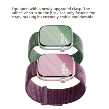 Najlon remen za Apple Watch, sportski stil, magnetska kopča, kompatibilan sa S9/S8