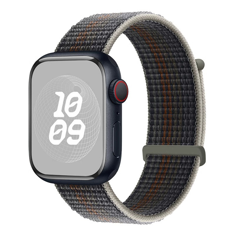 Λουράκι ρολογιού Apple Watch — νάιλον λουρί, μαγνητικό κούμπωμα, αθλητικό στυλ, συμβατό με S9/S8/S11/S10