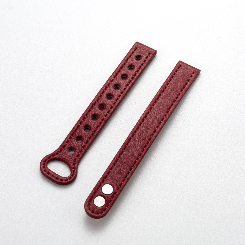 Xiaomi каишка за часовник от естествена кожа с двойна закопчалка – за часовник Xiaomi (Standard Edition), леко тегло 5.5 g