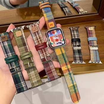 Szövött óraszíj tűcsattal — divatos stílus, 20 g, kompatibilis Apple, Huawei és más okosórákkal