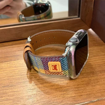 Szövött óraszíj tűcsattal — divatos stílus, 20 g, kompatibilis Apple, Huawei és más okosórákkal