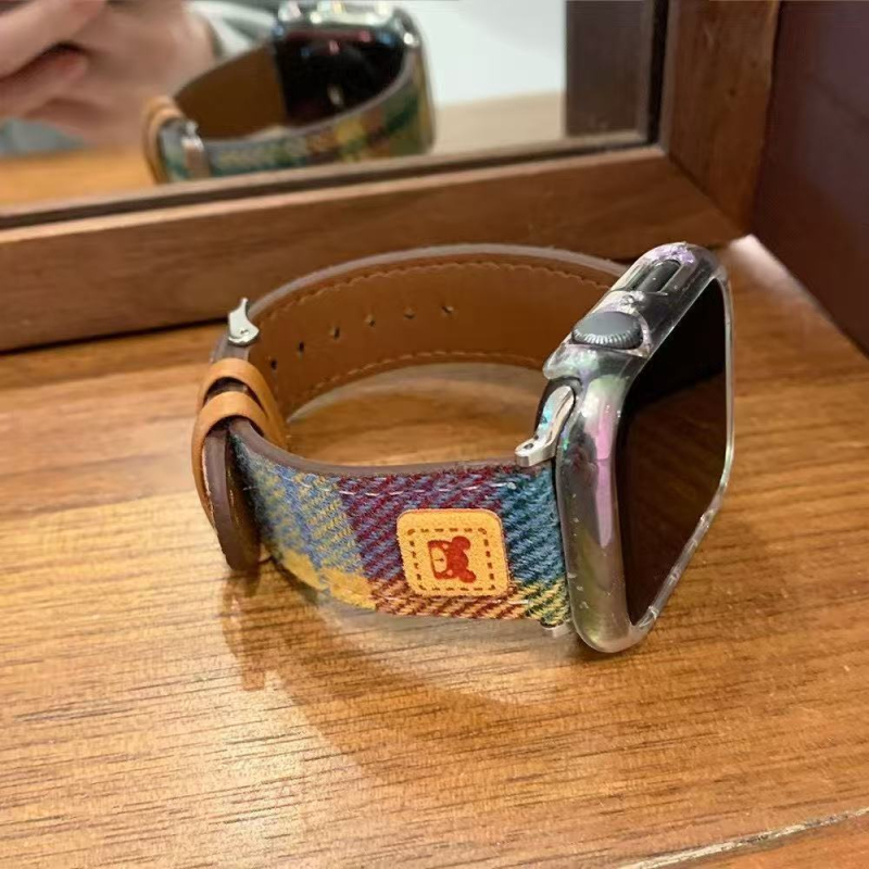 Szövött óraszíj tűcsattal — divatos stílus, 20 g, kompatibilis Apple, Huawei és más okosórákkal