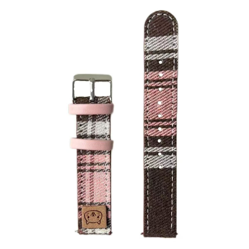 Szövött óraszíj tűcsattal — divatos stílus, 20 g, kompatibilis Apple, Huawei és más okosórákkal