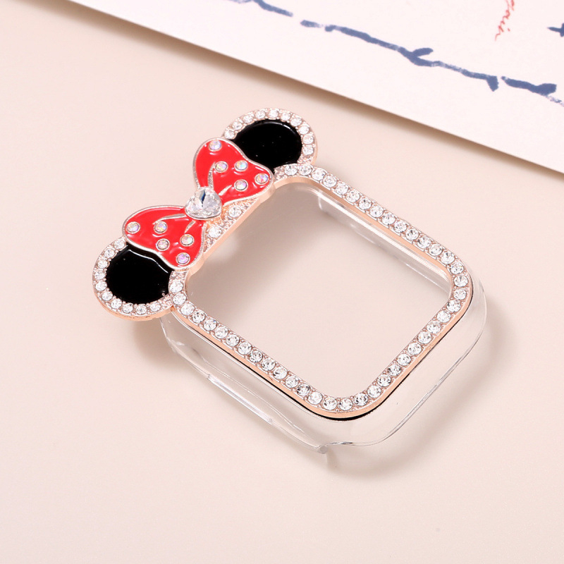 Caedier Mickey dijamantni metalni remen za Apple Watch, minimalistički stil