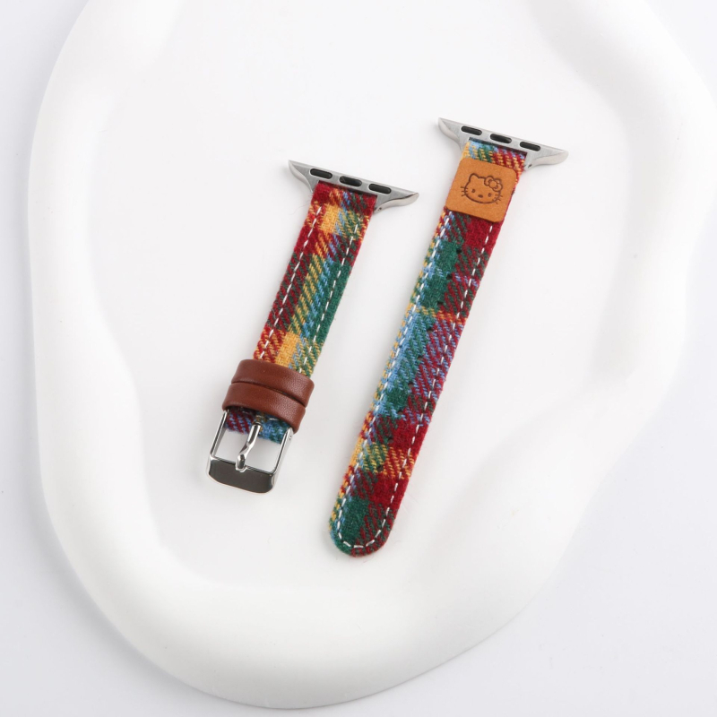 Remen za Apple Watch od vunene i kože, kopča s iglom, Xinyu, 15 g, OPP pakiranje, izdanje 2024