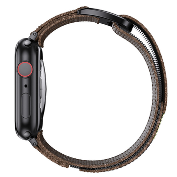 Epix Nylon fonott óraszíj Velcro záródással Apple Watch Series 10-hez — Sportos stílus