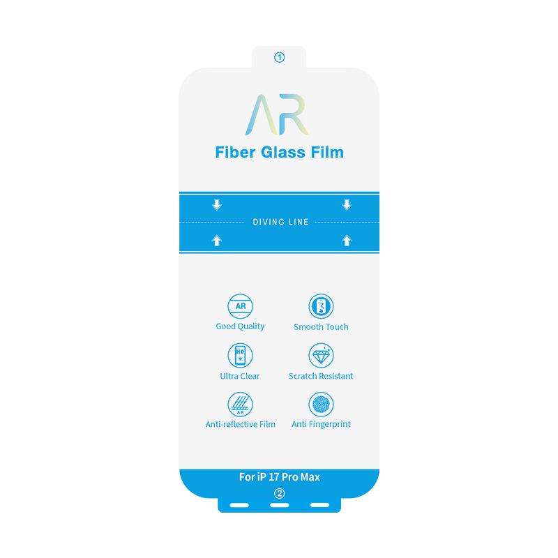 Priekšējā ekrāna aizsargs no hidrogel filmas iPhone 17 – HD, izturīgs pret kritieniem, pašatjaunojošs
