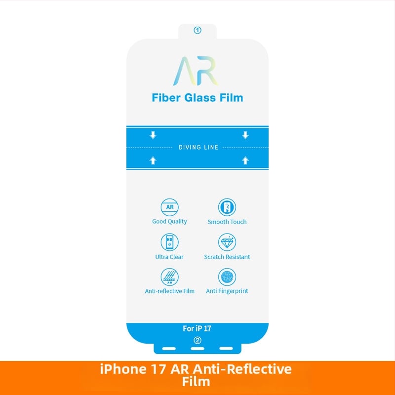 Priekšējā ekrāna aizsargs no hidrogel filmas iPhone 17 – HD, izturīgs pret kritieniem, pašatjaunojošs