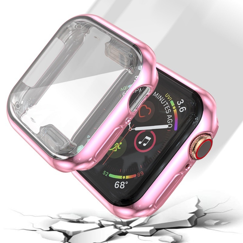 TPU kućište za Apple Watch s integriranim zaštitnim folijom zaslona – Soft Ultra zaštitno kućište za S10