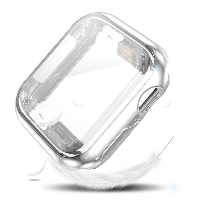 TPU kućište za Apple Watch s integriranim zaštitnim folijom zaslona – Soft Ultra zaštitno kućište za S10