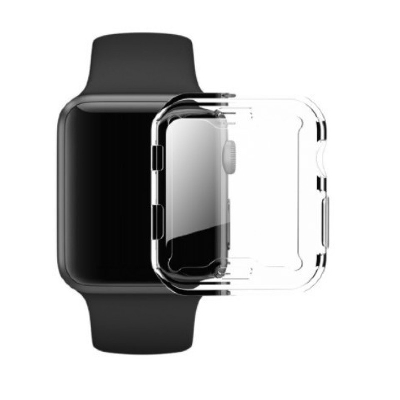 TPU kućište za Apple Watch s integriranim zaštitnim folijom zaslona – Soft Ultra zaštitno kućište za S10