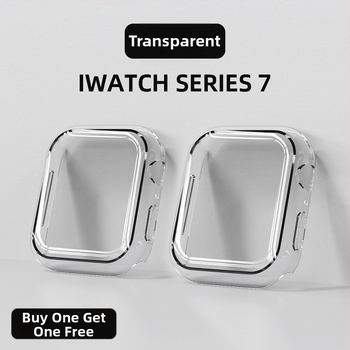 Apple Watch korpuss ar integrētu ultra aizsargājošu vāciņu (Materiāls: PET, Zīmols: Cits, Galvenā tirdzniecības joma: Cits, Privāts zīmols: Nē)