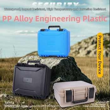 Cutie de scule din plastic, cu protecție, impermeabilă, rezistentă la umezeală, etanșă, portabilă